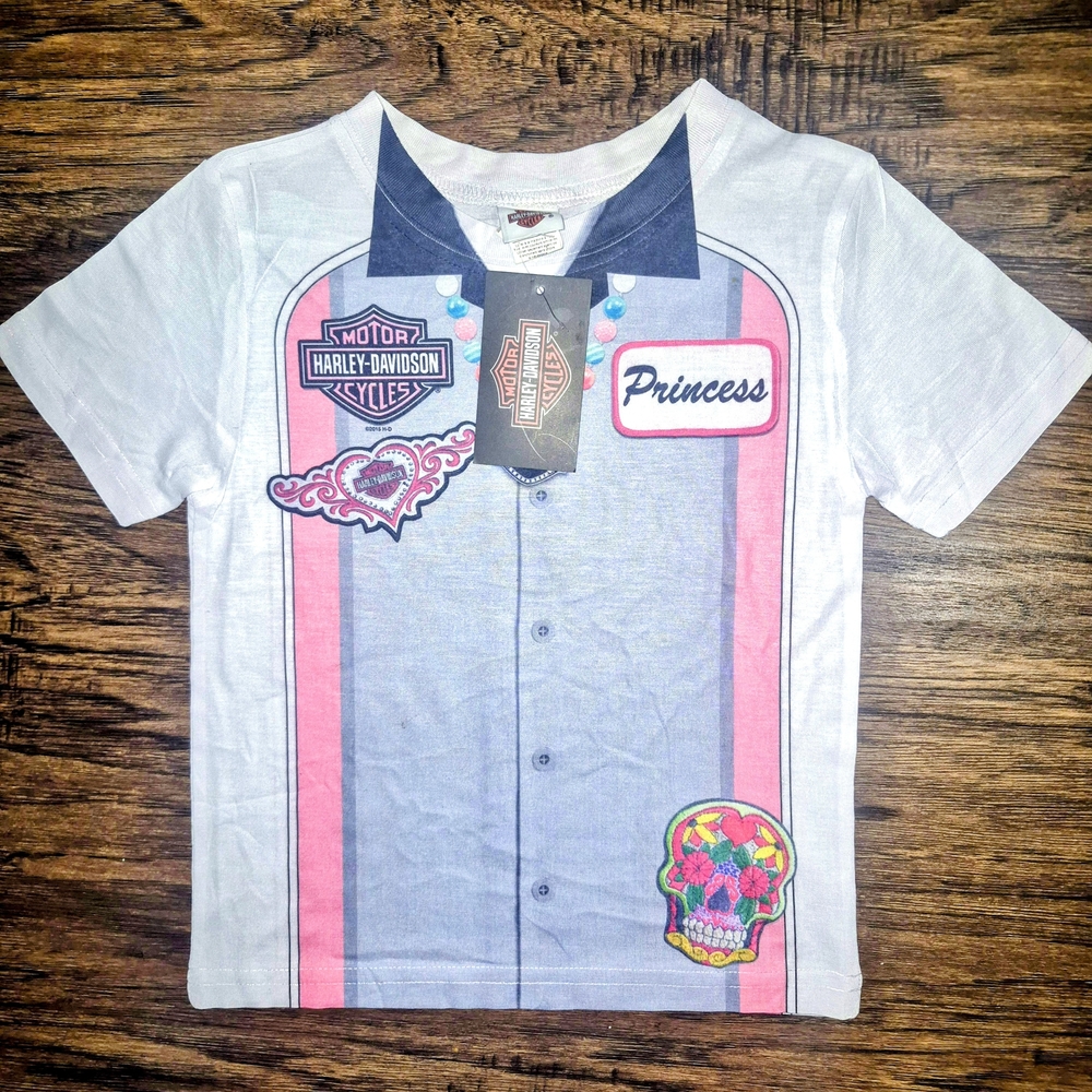 NWT- Vintage Harley-Davidson Kids Grapic T-Shirt